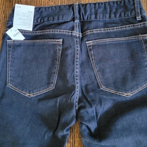 New GAP Perfect Boot Cut Jeans 1969 Women's Size 27 4r New With Tags NWT - Picture 7 of 9